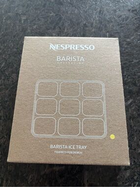 Nespresso Barista Ice Tray - Yellow